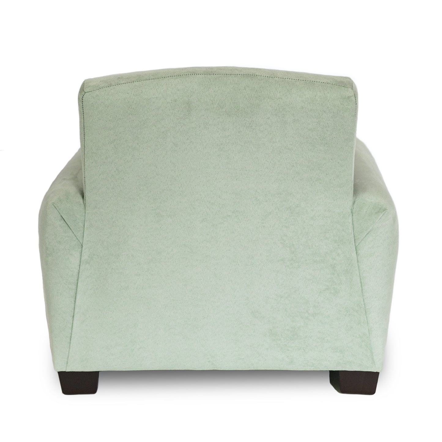 Silla para niños, mecedora para niños pequeños, sillón tapizado para niños - Gamuza ruborizada