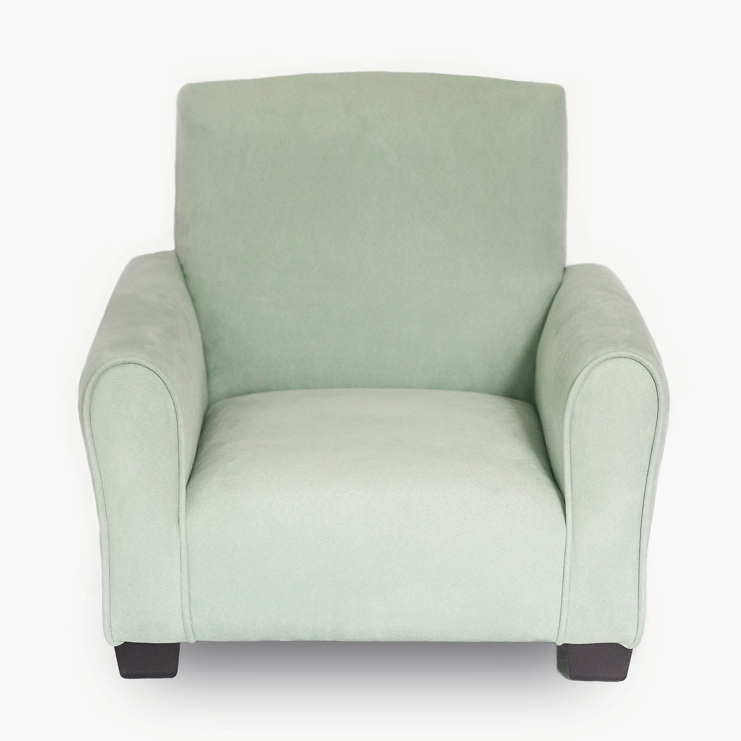Silla para niños, mecedora para niños pequeños, sillón tapizado para niños - Gamuza ruborizada