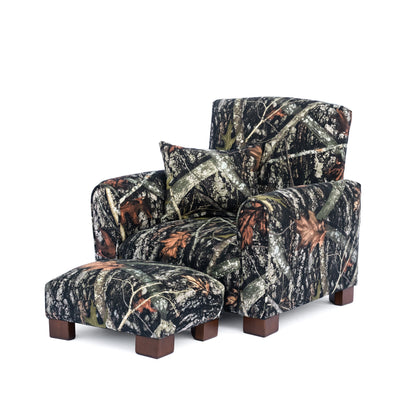 Toddler Upholstered Armchair - Camo Print