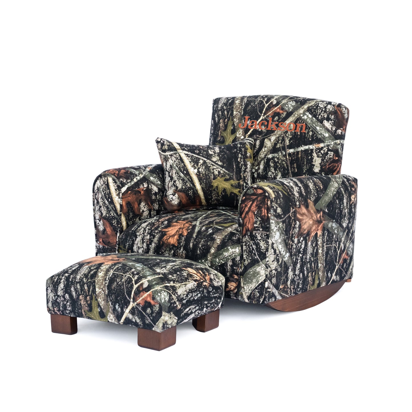 Toddler Upholstered Armchair - Camo Print