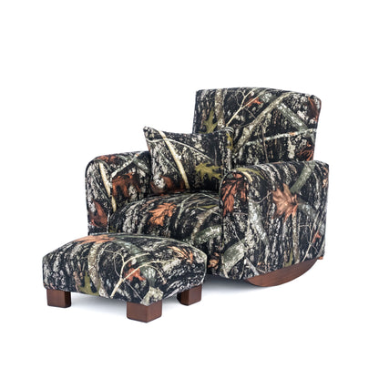 Toddler Upholstered Armchair - Camo Print
