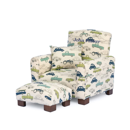 Cars and Truck Setup Embroidered Main