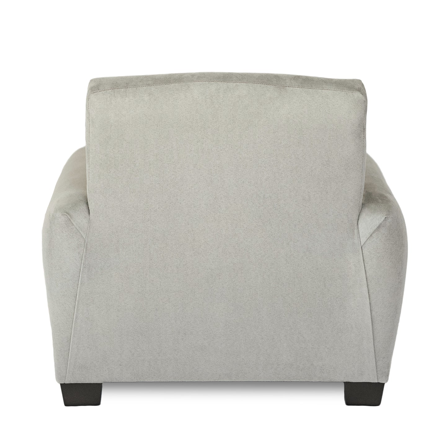 Silla para niños, mecedora para niños pequeños, sillón tapizado para niños - Gamuza gris 