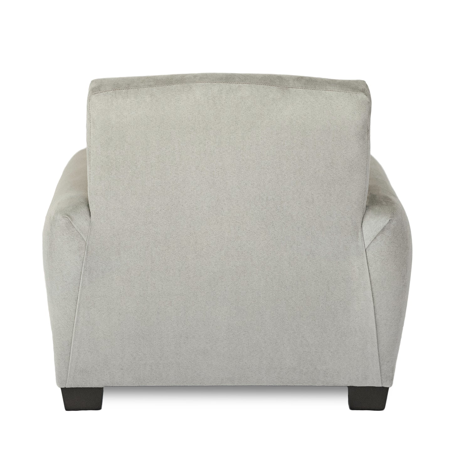 Silla para niños, mecedora para niños pequeños, sillón tapizado para niños - Gamuza gris 