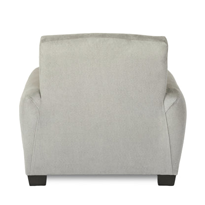 Silla para niños, mecedora para niños pequeños, sillón tapizado para niños - Gamuza gris 