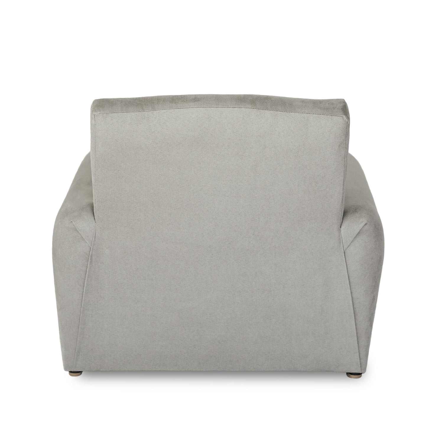 Silla para niños, mecedora para niños pequeños, sillón tapizado para niños - Gamuza gris 