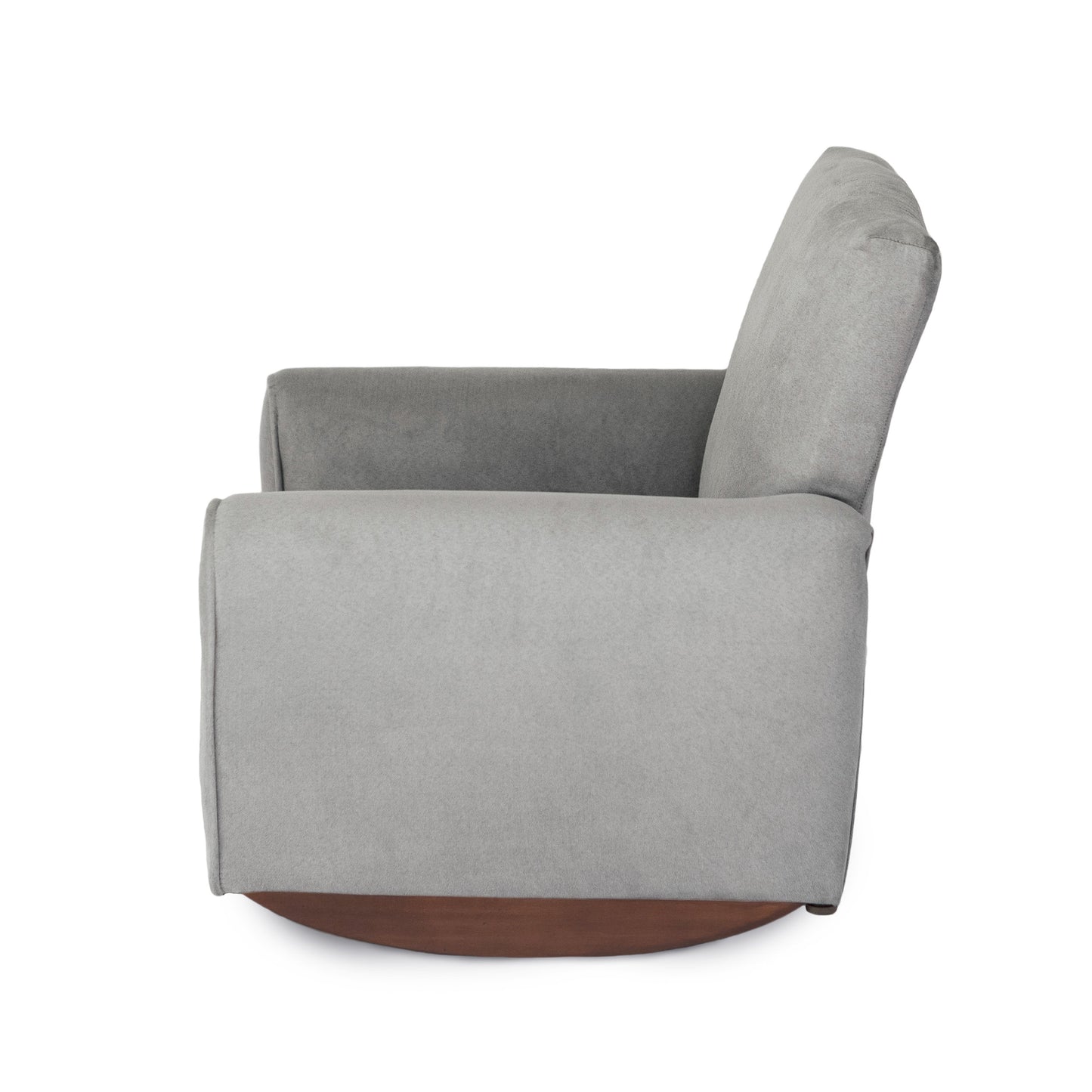 Toddler Upholstered Armchair - Gray Suede