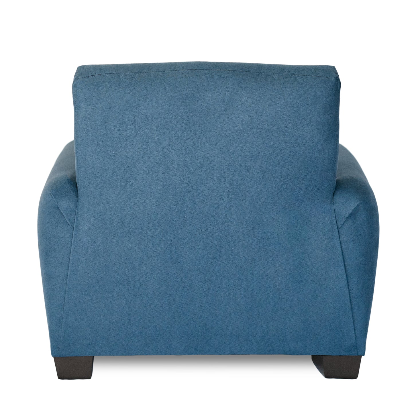 Toddler Upholstered Armchair - Navy Suede