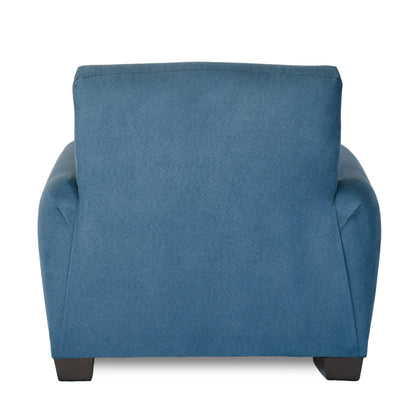 Toddler Upholstered Armchair - Navy Suede
