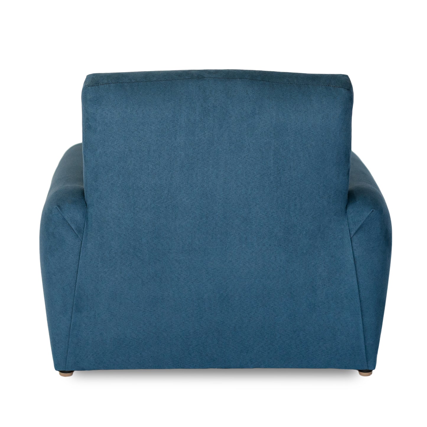 Toddler Upholstered Armchair - Navy Suede