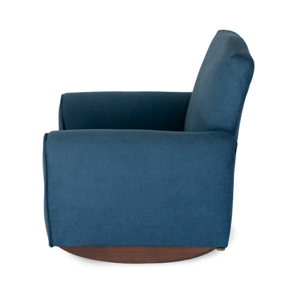 Toddler Upholstered Armchair - Navy Suede