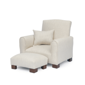 Ivory Linen Toddler Armchair